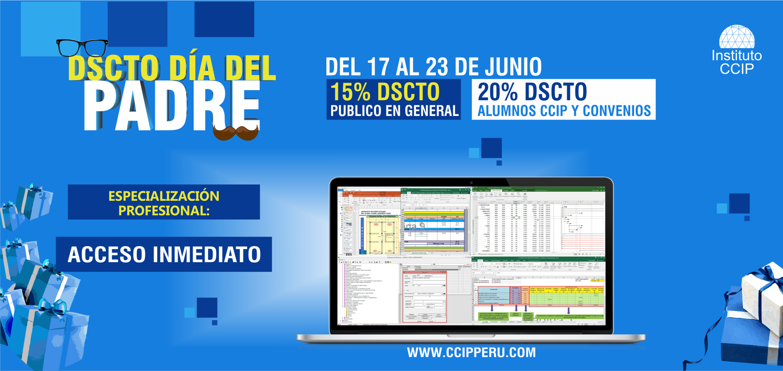 Programación, metrados, costos, presupuestos, valorizaciones y liquidaciones de obras