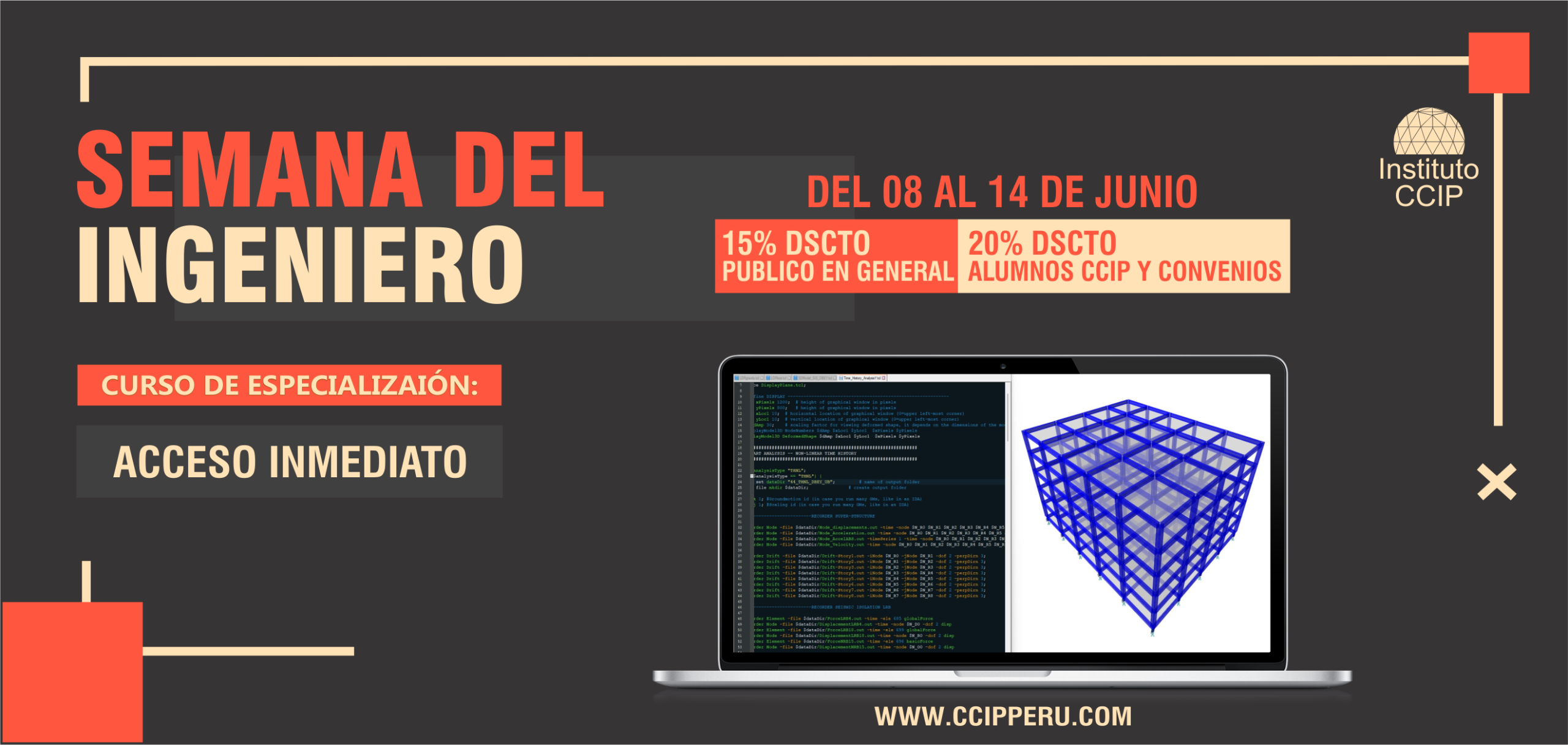 Curso de Esp. Análisis y Diseño de Edificios con Aislamiento Sísmico Mediante Métodos Manuales y Computacionales