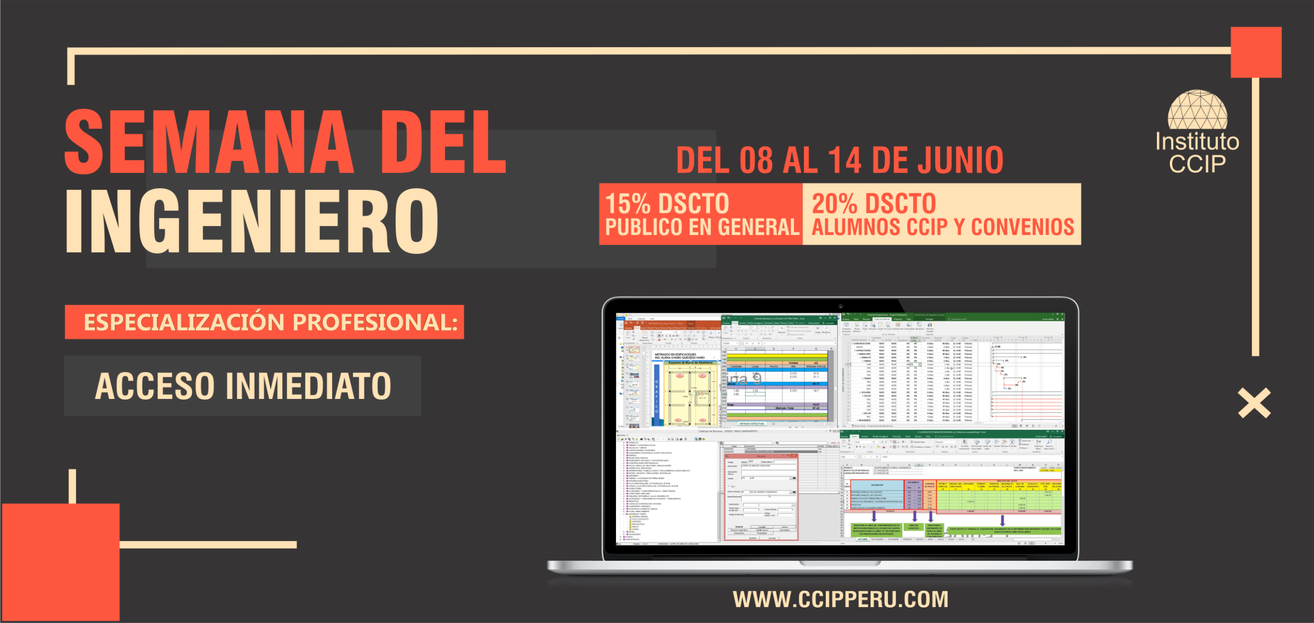 Programación, metrados, costos, presupuestos, valorizaciones y liquidaciones de obras