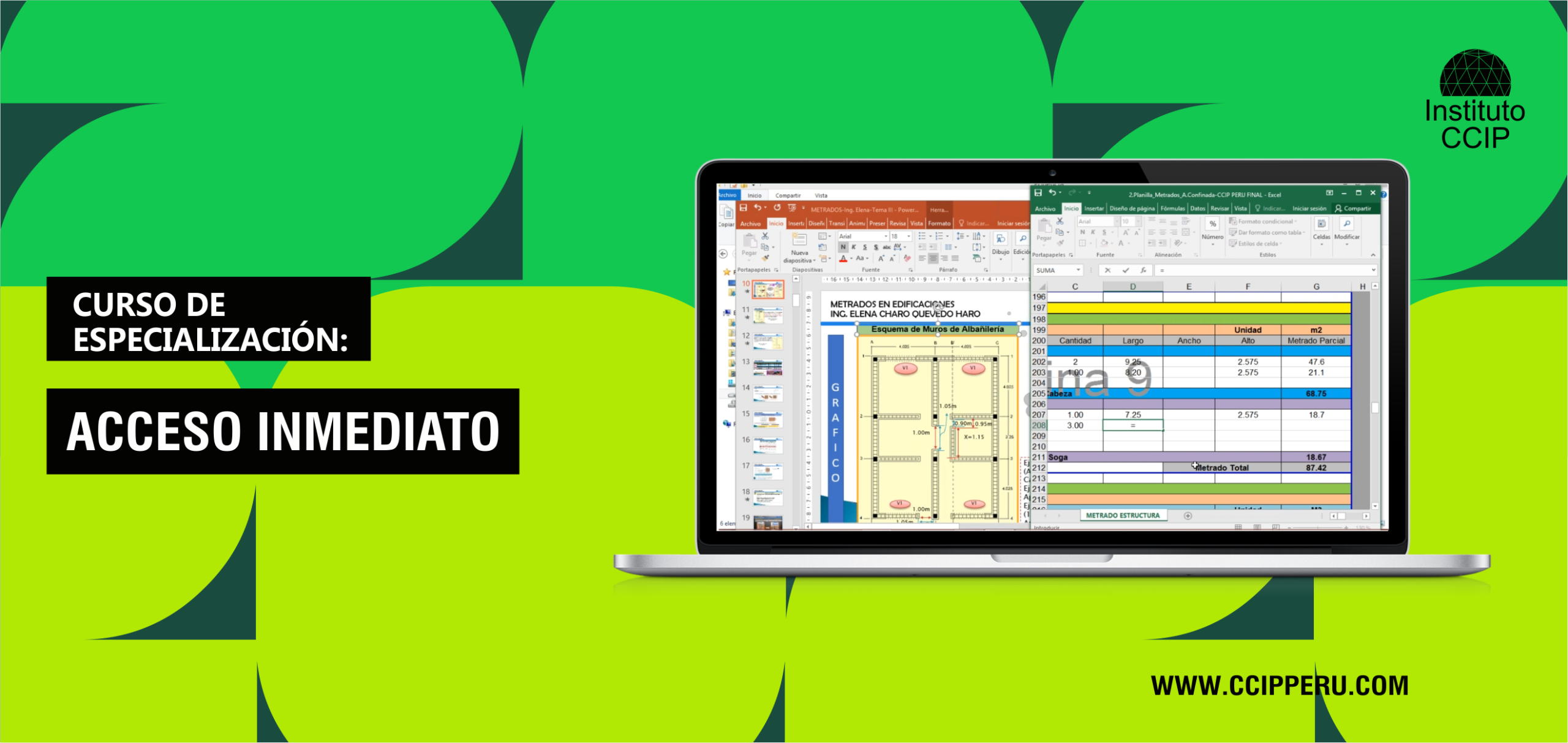 Metrados en edificaciones con AutoCAD y Excel
