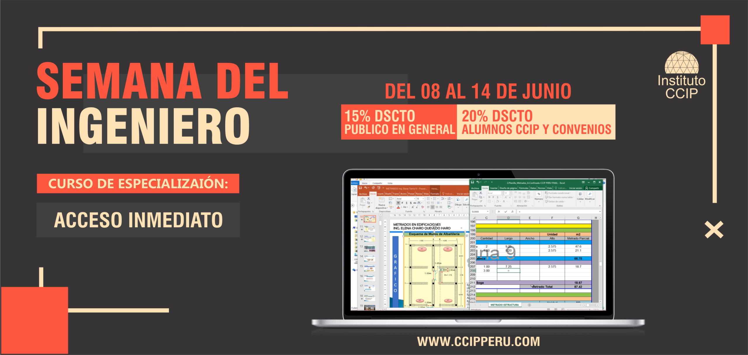 Metrados en edificaciones con AutoCAD y Excel
