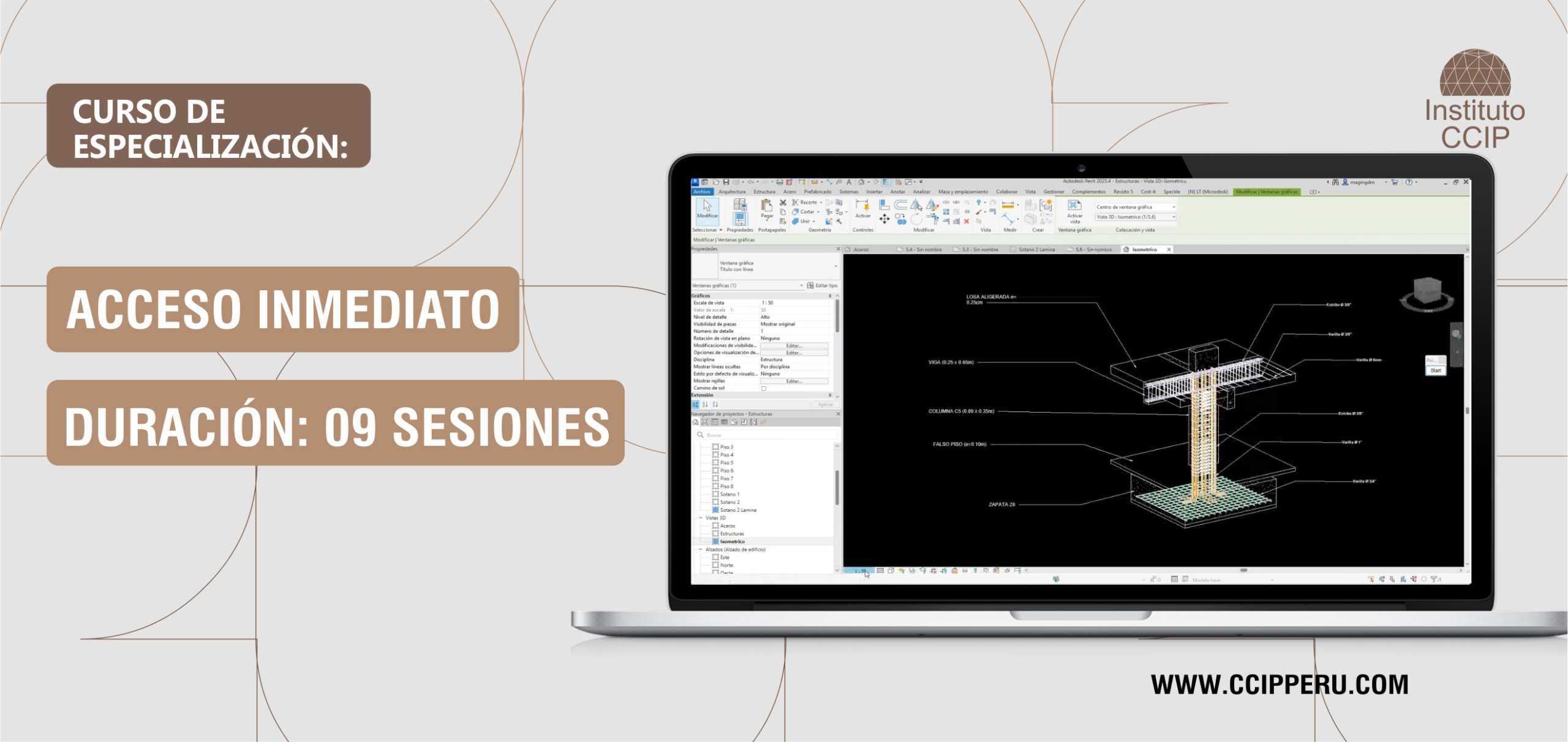 Curso Modelado con Revit Estructuras