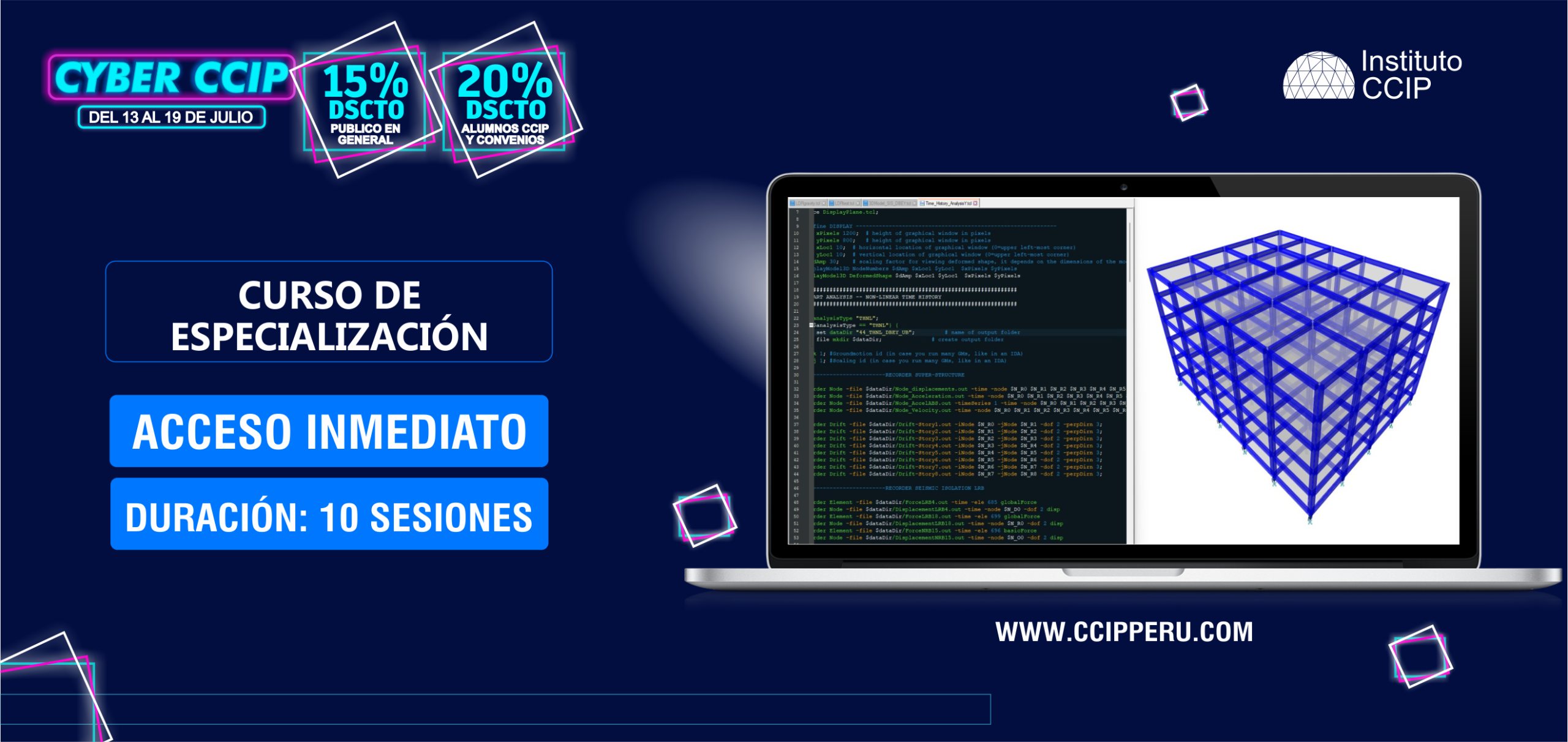 Curso de Esp. Análisis y Diseño de Edificios con Aislamiento Sísmico Mediante Métodos Manuales y Computacionales