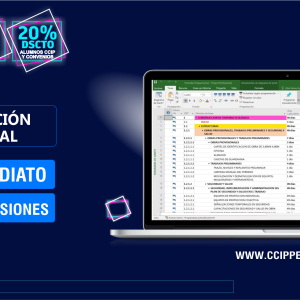 Programación, costos, presupuestos, valorizaciones y liquidaciones de obras