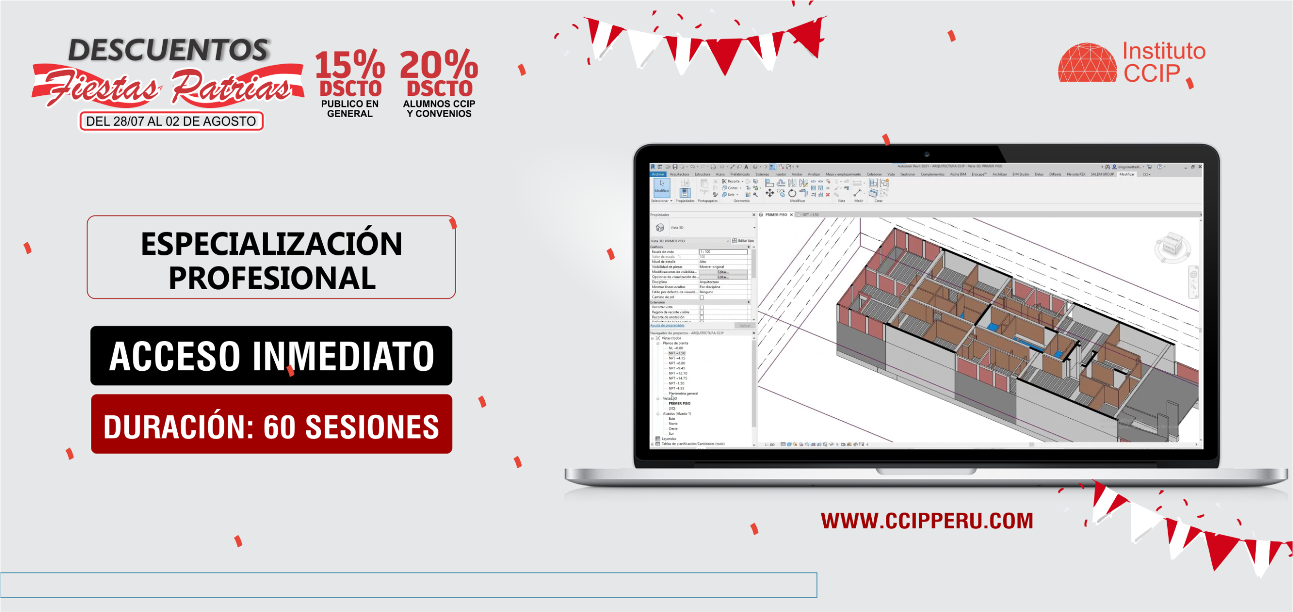 Modelado y Coordinación de Proyectos con la Metodología BIM