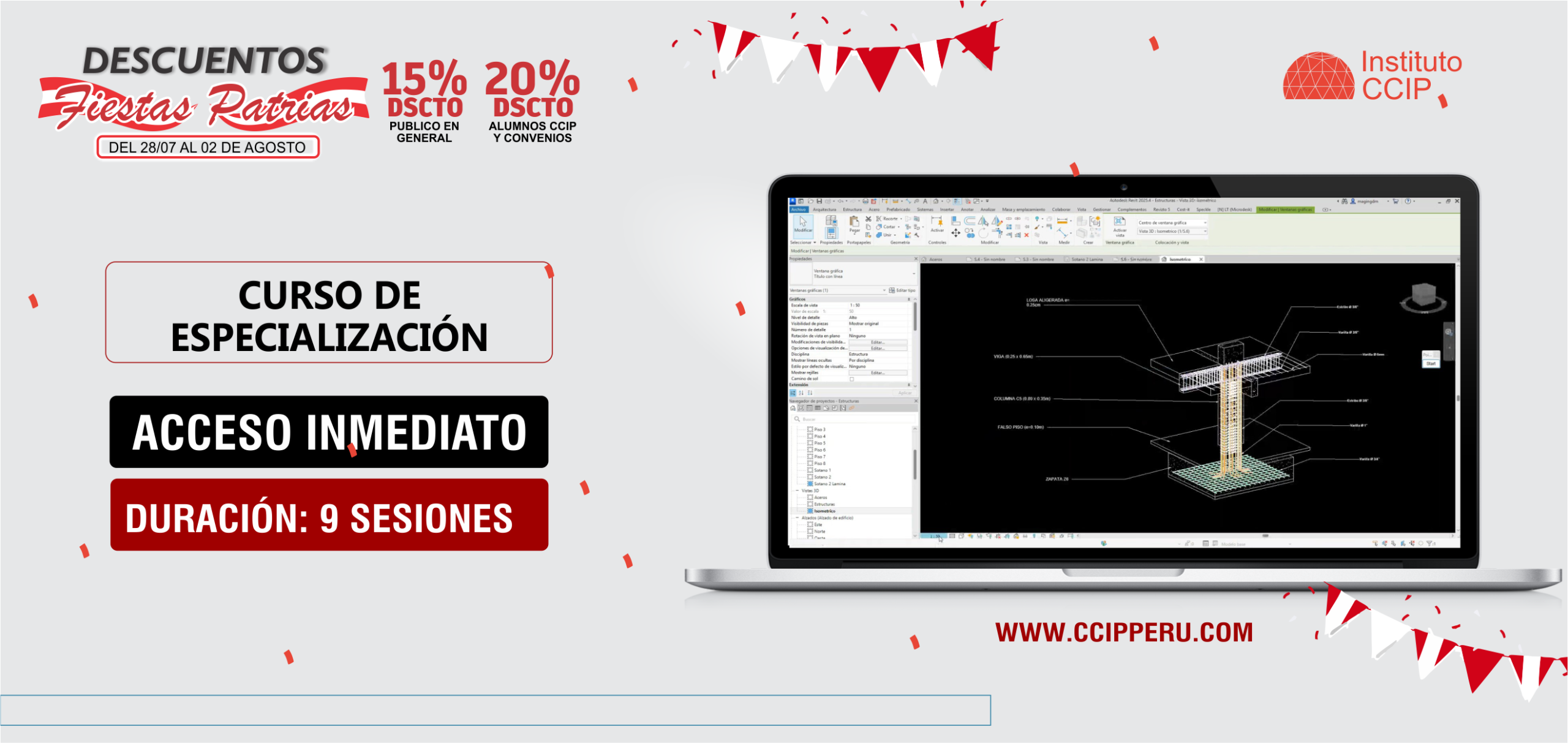 Curso Modelado con Revit Estructuras