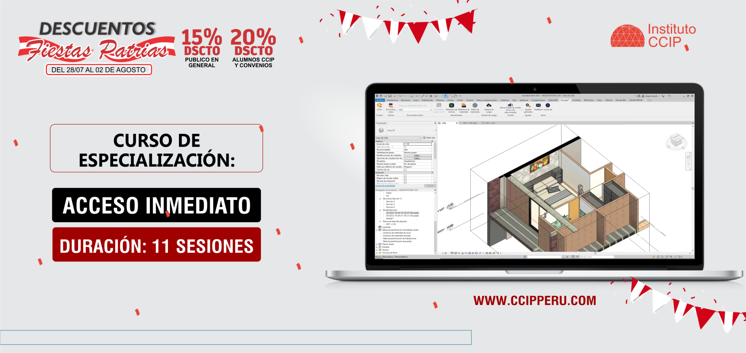 Curso Modelado con Revit Arquitectura